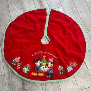 Disney Mickey & Minnie Mouse Christmas Tree Skirt